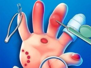 First Aid Hand Treatment Game