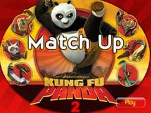 Kung Fu Panda 2 Match Up Puzzle Game