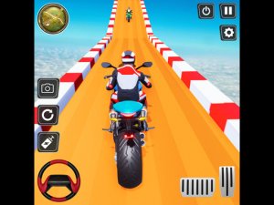 Moto Stunt Racing Online Arcade Game