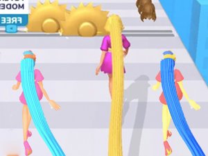Rich Girls Rich Race Money Run 3D Arcade Game