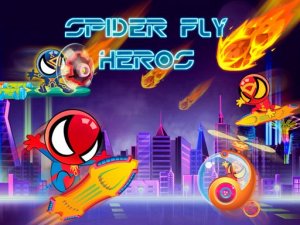 Spider Fly Heroes Online Arcade Game