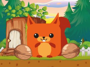 Blocky Squirrel Online Platformer Endless Runner Arcade Game