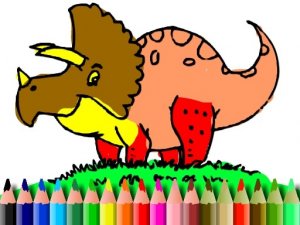 BTS Dinosaur Coloring Book Online Coloring Game
