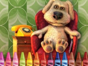 Talking Ben Coloring Online Game for Kids