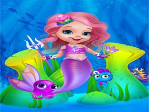 Cute Mermaid Girl Dress Up Game Dress Up Game