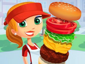 Sky Burger Online Arcade Game
