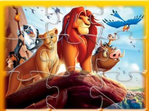 Lion King Match3 Puzzle Online Game - Jigsaw Puzzle Game