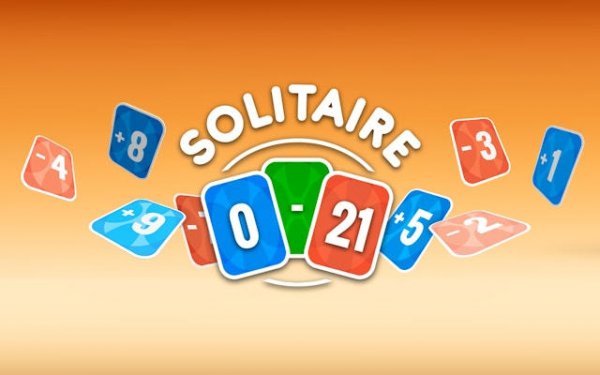 Solitaire Zero 21: Numbers Puzzle Game