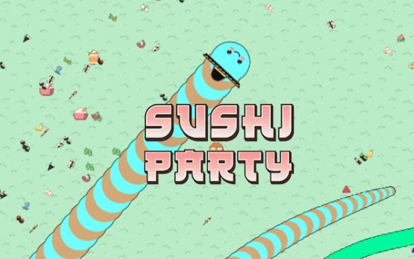 Sushi Party - Kawaii Snake Online Game