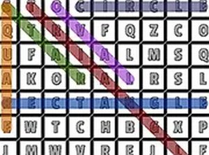 Geometry Word Hunt