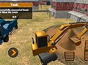 Construction Site Operator: Earthmoving Challenge